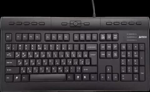 کیبورد سیمی A4TECH مدل SLIM KL-7MUU