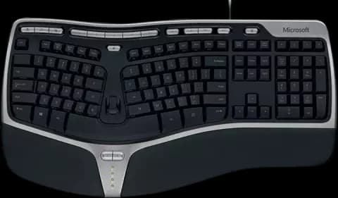 کیبورد سیمی Microsoft مدل NATURAL ERGONOMIC 4000