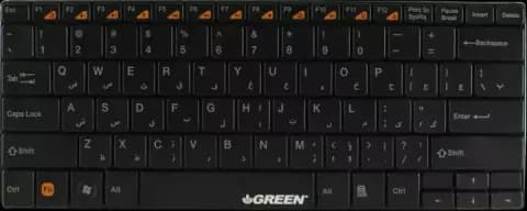 کیبورد بی سیم Green مدل  GK102W