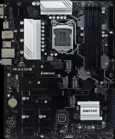 مادربرد  Biostar مدل  TZ590 BTC DUO