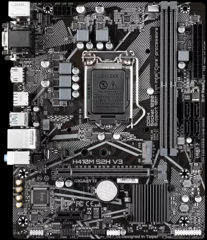 مادربرد  GIGABYTE مدل  H410M S2H V3 (rev. 1.0)