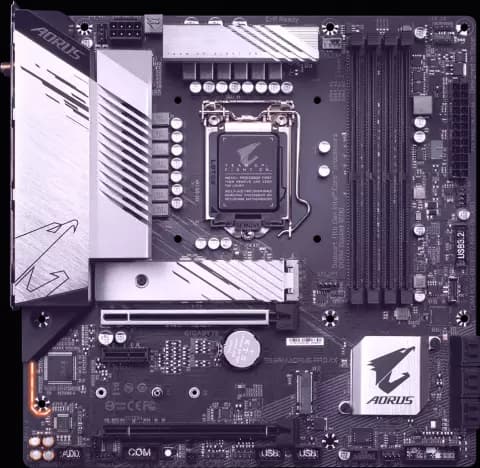 مادربرد  GIGABYTE مدل  B560M AORUS PRO AX