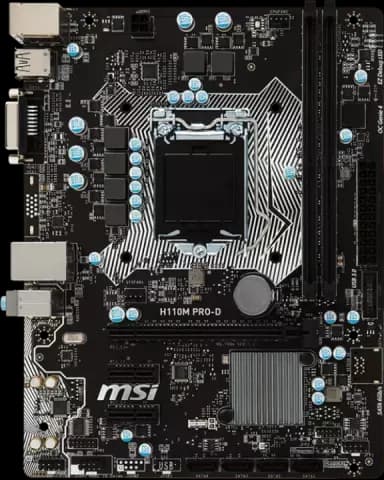 مادربرد MSI DDR4 مدل H110M PRO-D