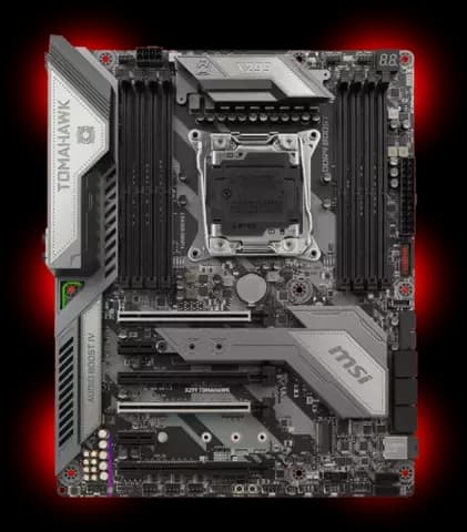 مادربرد MSI DDR4 مدل X299 TOMAHAWK