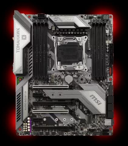 مادربرد MSI DDR4 مدل TOMAHAWK AC X299