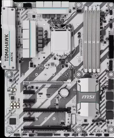 مادربرد MSI DDR4 مدل TOMAHAWK ARCTIC Z270