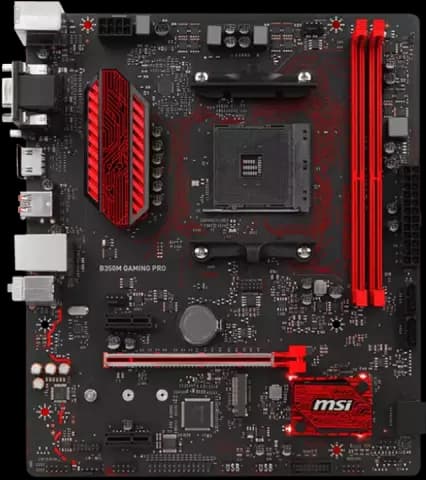 مادربرد MSI DDR4 مدل GAMING PRO B350M