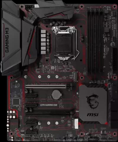 مادربرد MSI DDR4 مدل GAMING M3 Z270