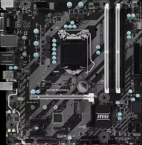 مادربرد MSI DDR4 مدل H270M BAZOOKA
