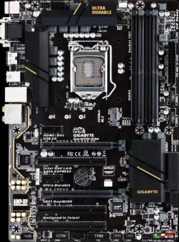 مادربرد Gigabyte DDR4 مدل H170-D3H REV 1.0