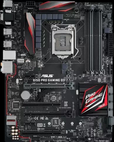 مادربرد Asus DDR3 مدل B150 PRO GAMING D3