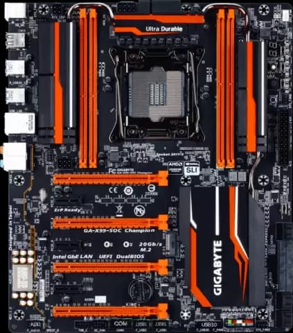 مادربرد Gigabyte DDR4 مدل GA-X99-SOC CHAMPION REV 1.0