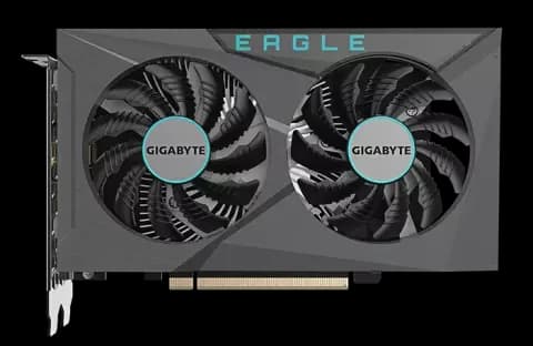 کارت گرافیک  GIGABYTE مدل  GeForce RTX 3050 EAGLE OC 6G