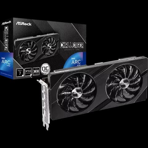 کارت گرافیک  Asrock مدل  Asrock Intel Arc A750 Challenger D OC 8GB