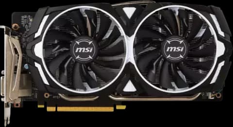 کارت گرافیک  MSI مدل  GeForce GTX 1060 ARMOR 6G OCV1