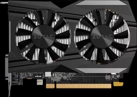 کارت گرافیک 2گیگابایت Zotac مدل GEFORCE GTX 1050 OC