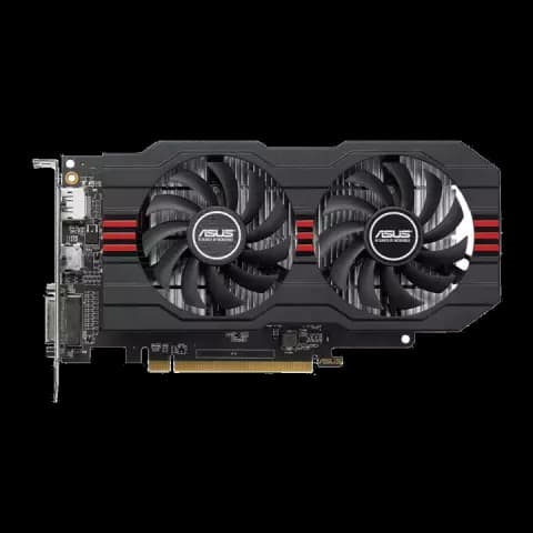 کارت گرافیک 4گیگابایت Asus مدل RX560 O4G EVO