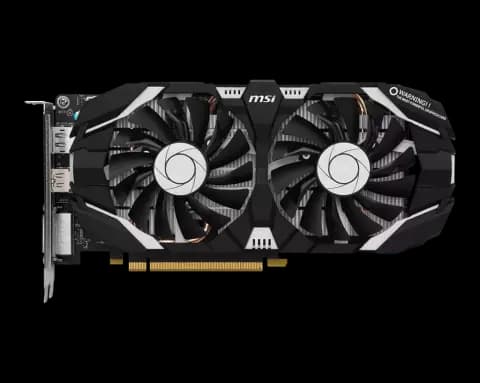 کارت گرافیک 6گیگابایت MSI مدل GeForce GTX 1060 6GT OCV2