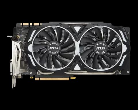 کارت گرافیک 11گیگابایت MSI مدل GTX 1080 Ti ARMOR 11G OC