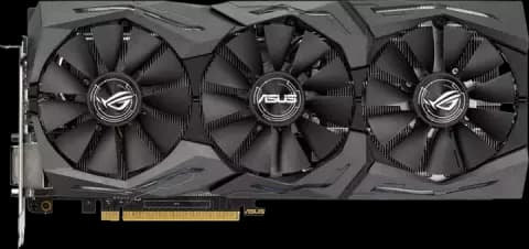 کارت گرافیک 8گیگابایت Asus مدل GAMING ROG STRIX-RX480-O8G