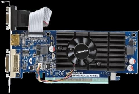 کارت گرافیک 1گیگابایت Gigabyte مدل GV-N210D3-1GI