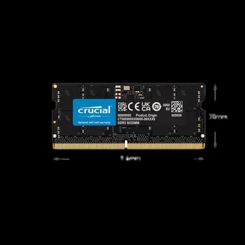 رم لپ تاپ 16 گیگابایت Crucial مدل CT16G56C46S5 DDR5 5600MHz