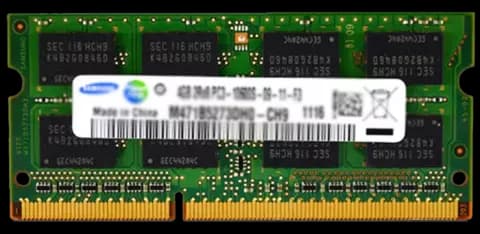 رم لپ تاپ 4 گیگابایت Samsung مدل M471B5273EB0-CK0 DDR3 1600MHz