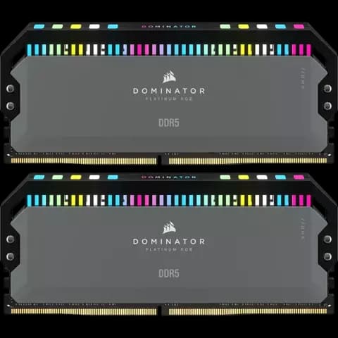 رم دسکتاپ (16GB*2) 32 گیگابایت Corsair مدل DOMINATOR PLATINUM RGB DDR5 6000MHz FOR AMD