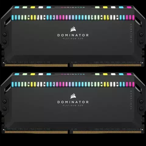 رم دسکتاپ (16GB*2) 32 گیگابایت Corsair مدل DOMINATOR PLATINUM RGB DDR5 5600MHz