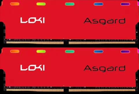 رم دسکتاپ (8GB*2) 16 گیگابایت Asgard مدل Loki W1 DDR4 3200MHz