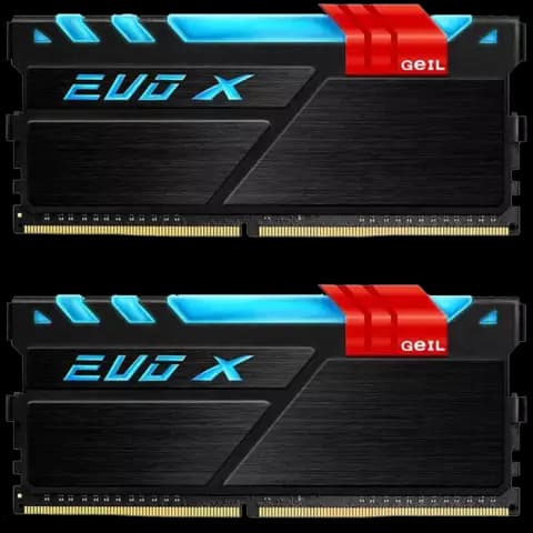 رم دسکتاپ 16 گیگابایت Geil مدل EVO X DDR4 3000MHz