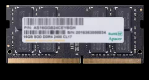 رم لپ تاپ 16 گیگابایت Apacer مدل AS16GGB32CSYBGH DDR4 3200MHz