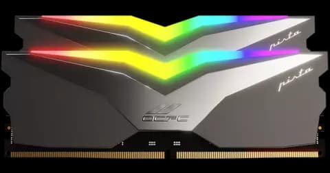 رم دسکتاپ (8GB*2) 16 گیگابایت OCPC مدل PISTA DDR5 5600MHz
