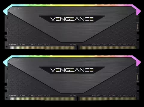 رم دسکتاپ 32 گیگابایت Corsair مدل VENGEANCE RGB RT DDR4 4600MHz