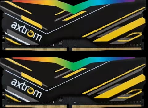 رم دسکتاپ (16GB*2) 32 گیگابایت Axtrom مدل TESLA RGB DDR4 3600MHz