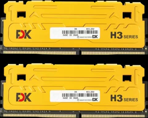رم دسکتاپ 16 گیگابایت FDK مدل H3 CL18 DDR4 3600MHz