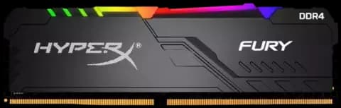 رم کامپیوتر 16 گیگابایت Kingston مدل HyperX FURY RGB HX432C16FB4A/16