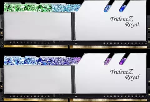 رم کامپیوتر 16 گیگابایت G.Skill مدل TRIDENT Z ROYAL F4-4000C18D-16GTRS