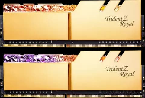رم کامپیوتر 32 گیگابایت G.Skill مدل TRIDENT Z ROYAL F4-3200C16D-32GTRG