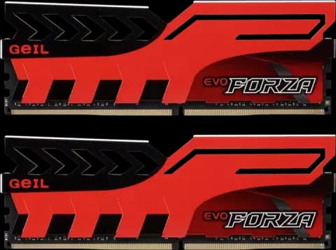 رم کامپیوتر 16گیگابایت مارک Geil مدل EVO FORZA GFR416GB2400C16DC