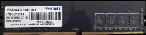 رم کامپیوتر 4گیگابایت مارک Patriot مدل PSD44G240081