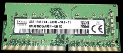 رم لپ تاپ 8گیگابایت مارک SK HYNIX مدل HMA81GS6AFR8N-UH
