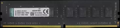 رم دسکتاپ (4GB*1) 4 گیگابایت Kingston مدل KVR24N17S8/4 DDR4 2400MHz