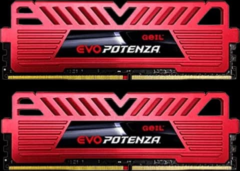 رم 16گیگابایت مارک Geil مدل EVO POTENZA GPR416GB3200C16DC