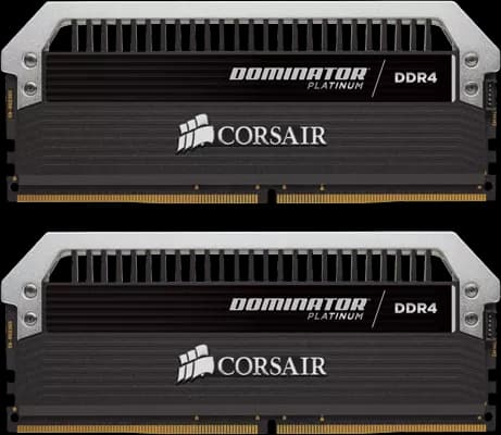 رم کامپیوتر 8گیگابایت مارک Corsair مدل DOMINATOR PLATINUM CMD8GX4M2B3200C16