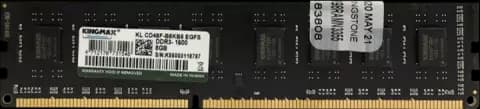 رم کامپیوتر 8گیگابایت مارک Kingmax مدل KL CD48F-B8KB5 EGFS