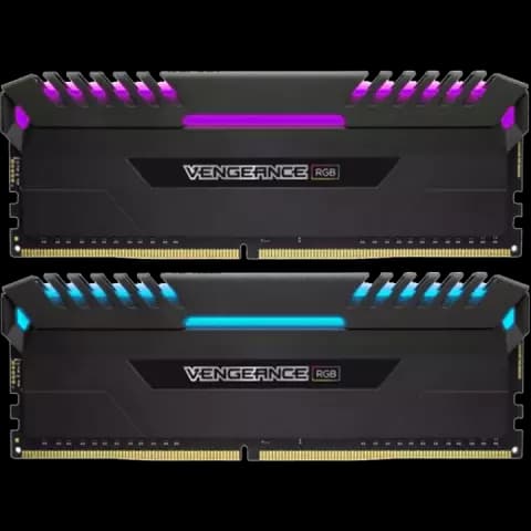 رم کامپیوتر 16گیگابایت مارک Corsair مدل VENGEANCE RGB CMR16GX4M2K4266C19