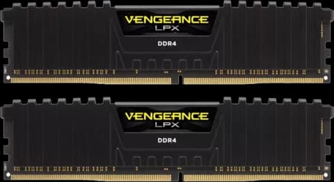 رم دسکتاپ (16GB*2) 32 گیگابایت مارک Corsair مدل VENGEANCE LPX CMK32GX4M2A2400C16