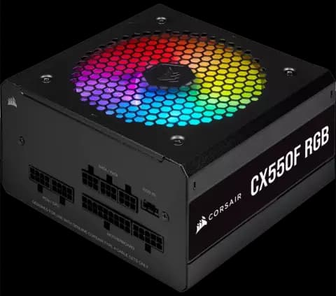 پاور 550 وات Corsair مدل CX550F RGB 80Plus Bronze
