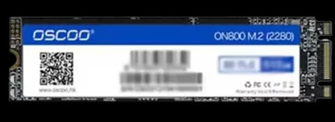 حافظه SSD اینترنال 1 ترابایت OSCOO مدل  ON800 M.2
